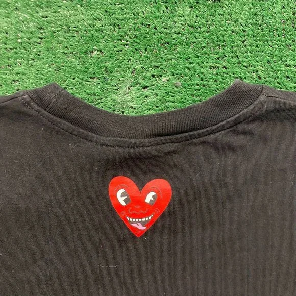 Keith Haring New York Vintage Painting Pop Art T-Shirt - Picture 5 of 5